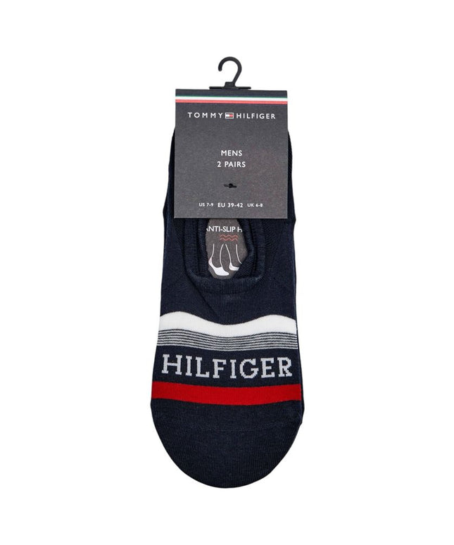 Tommy Hilfiger Blue Cotton Sock