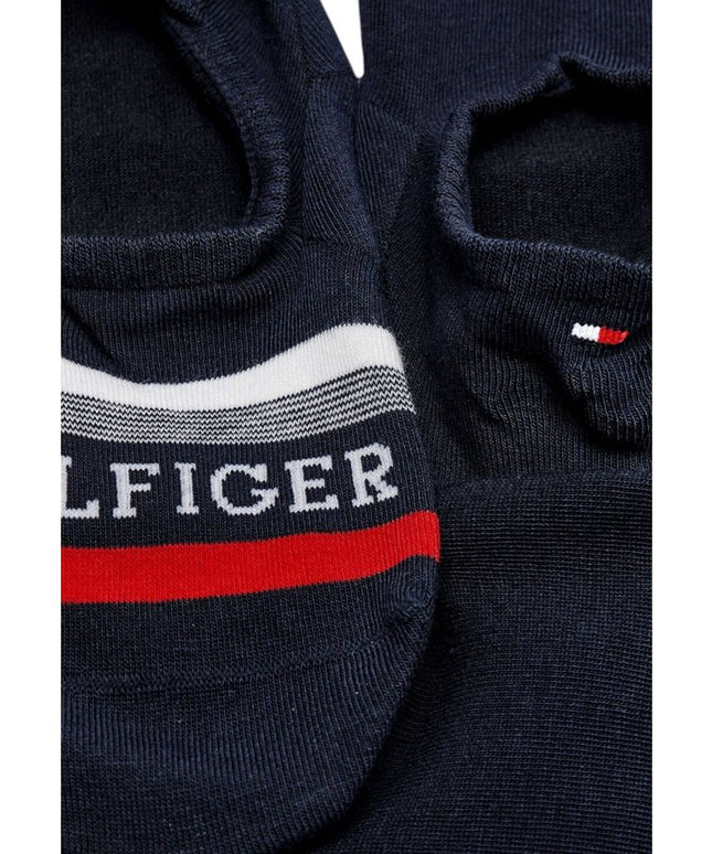 Tommy Hilfiger Blue Cotton Sock