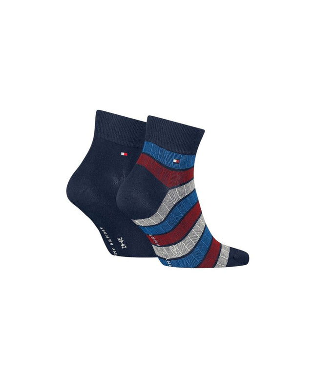Tommy Hilfiger Blue Cotton Sock