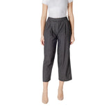 ICHI Black Cotton Jeans Denim