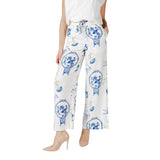 ICHI White Viscose Pant