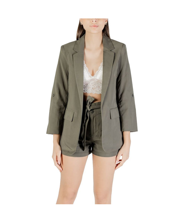 Only Green Viscose Blazer