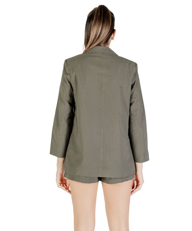 Only Green Viscose Blazer