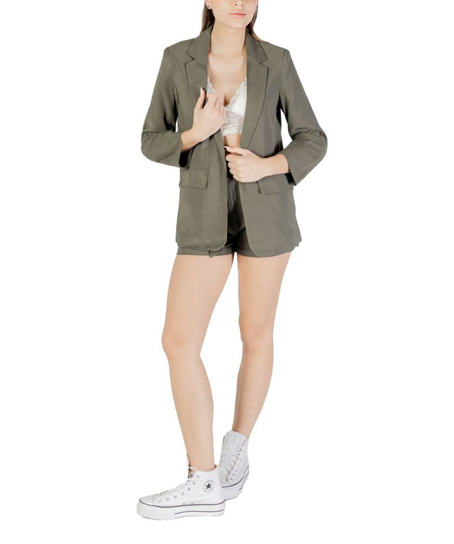 Only Green Viscose Blazer