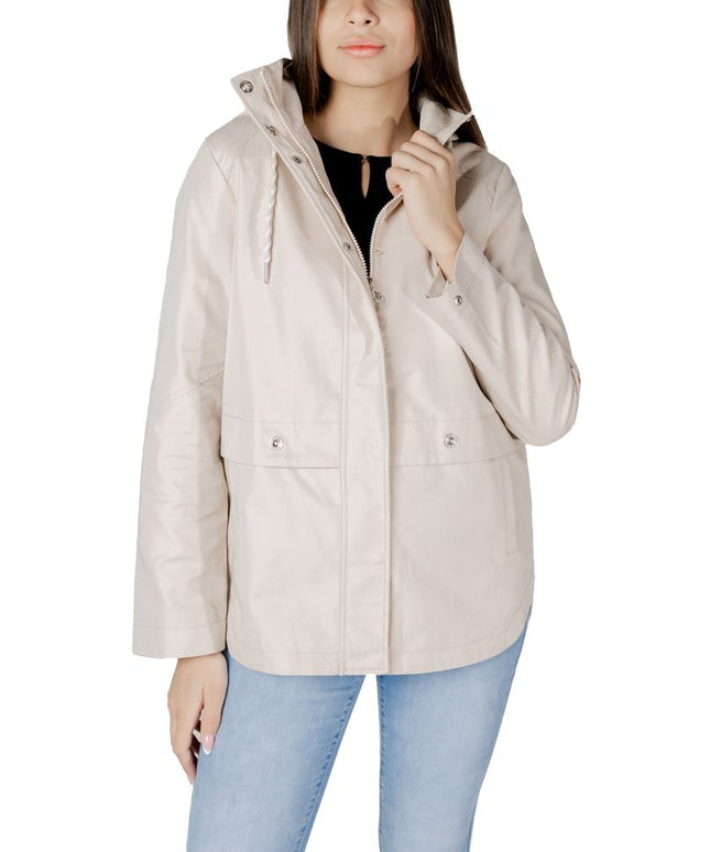 Street One Beige Cotton Parka