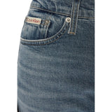Calvin Klein Jeans Blue Cotton Slim Fit Jean