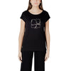 Street One Black Cotton T-Shirt