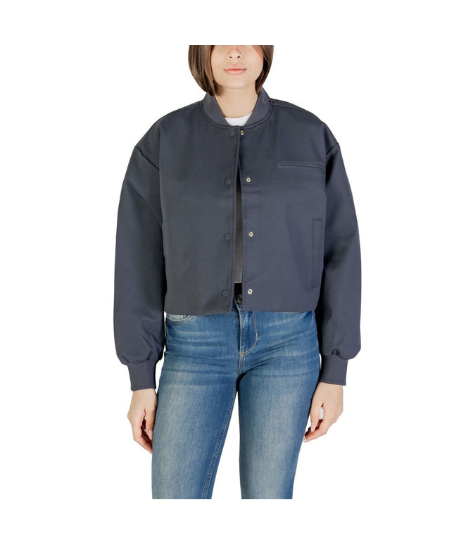 Calvin Klein Jeans Gray Recycled Polyester Jackets & Coat