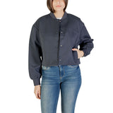 Calvin Klein Jeans Gray Recycled Polyester Jackets & Coat