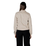 Street One Beige Cotton Jackets & Coat