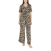 ICHI Beige Viscose Jumpsuit