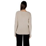 Street One Gold Cotton Sweatshirt