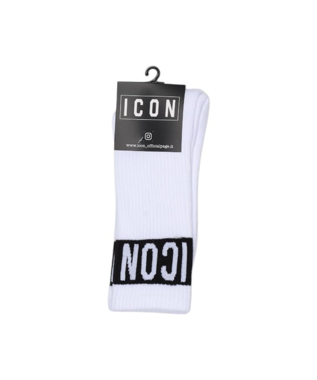 Icon White Cotton Sock