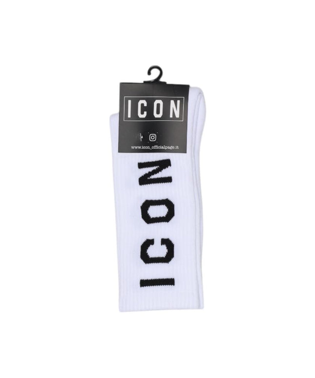 Icon White Cotton Sock