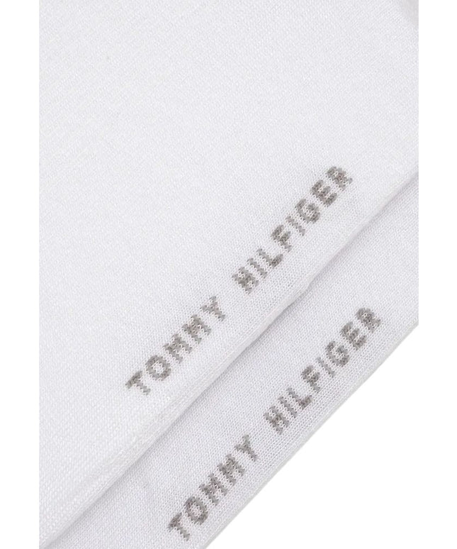 Tommy Hilfiger White Lyocell Sock