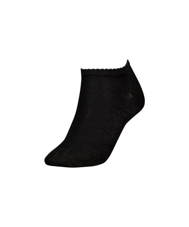 Tommy Hilfiger Black Lyocell Sock