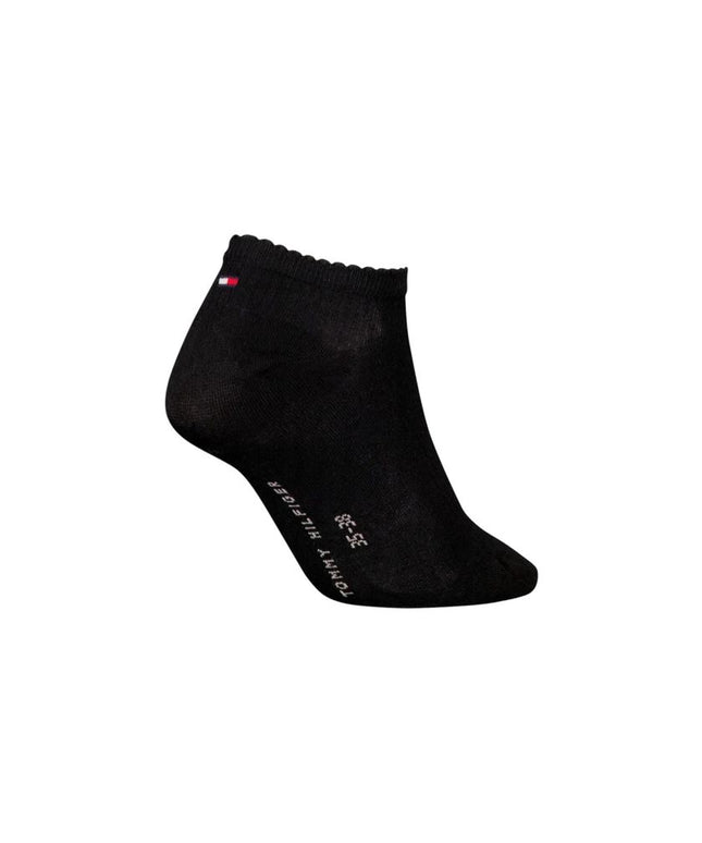 Tommy Hilfiger Black Lyocell Sock