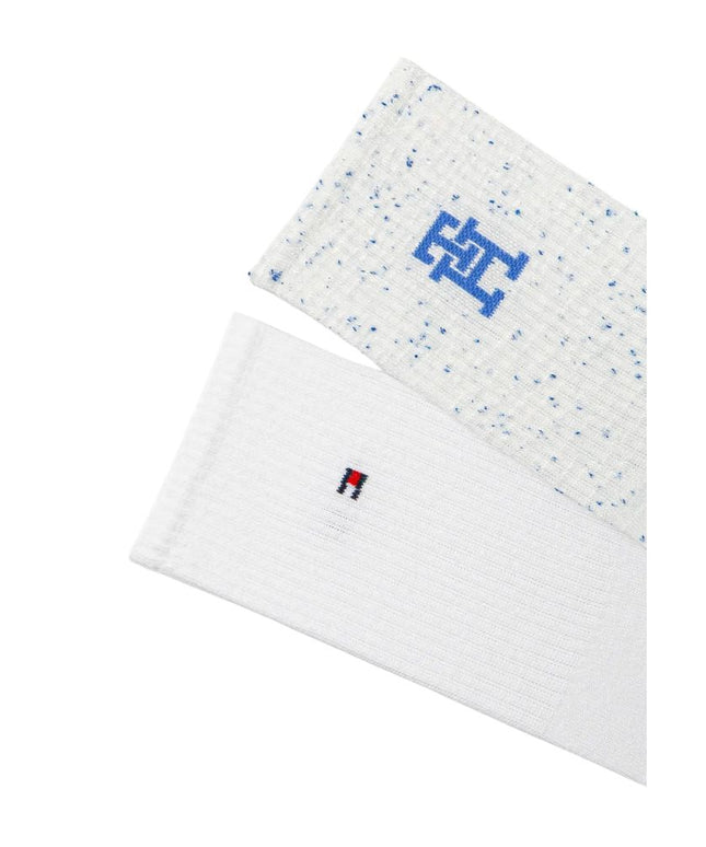 Tommy Hilfiger Blue Viscose Sock