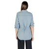 Only Light Blue Tencel Shirt