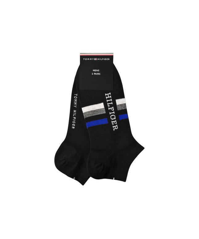 Tommy Hilfiger Black Cotton Sock