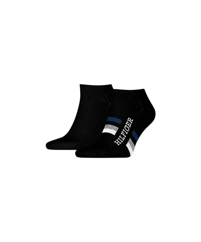 Tommy Hilfiger Black Cotton Sock