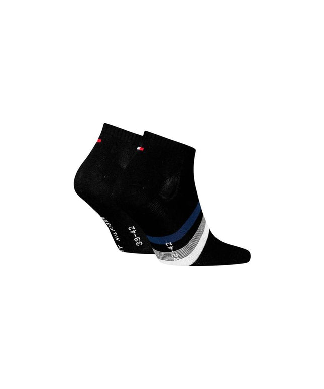 Tommy Hilfiger Black Cotton Sock