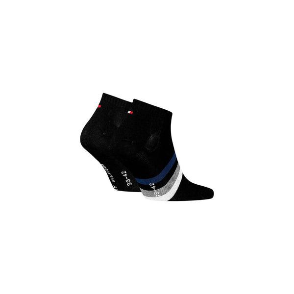Tommy Hilfiger Black Cotton Sock