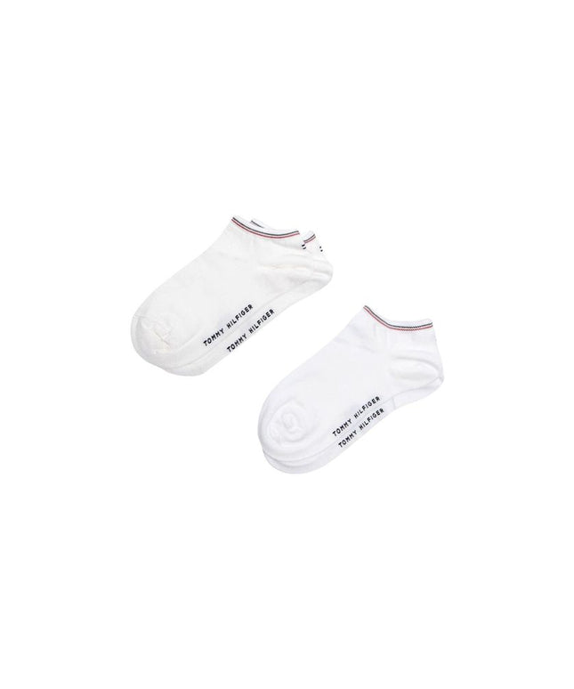 Tommy Hilfiger White Cotton Sock