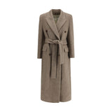 Golden Goose Beige Fleece Wool Coat