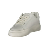 Calvin Klein White Leather Women Sneaker