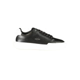 Calvin Klein Black Leather Men's Sneaker