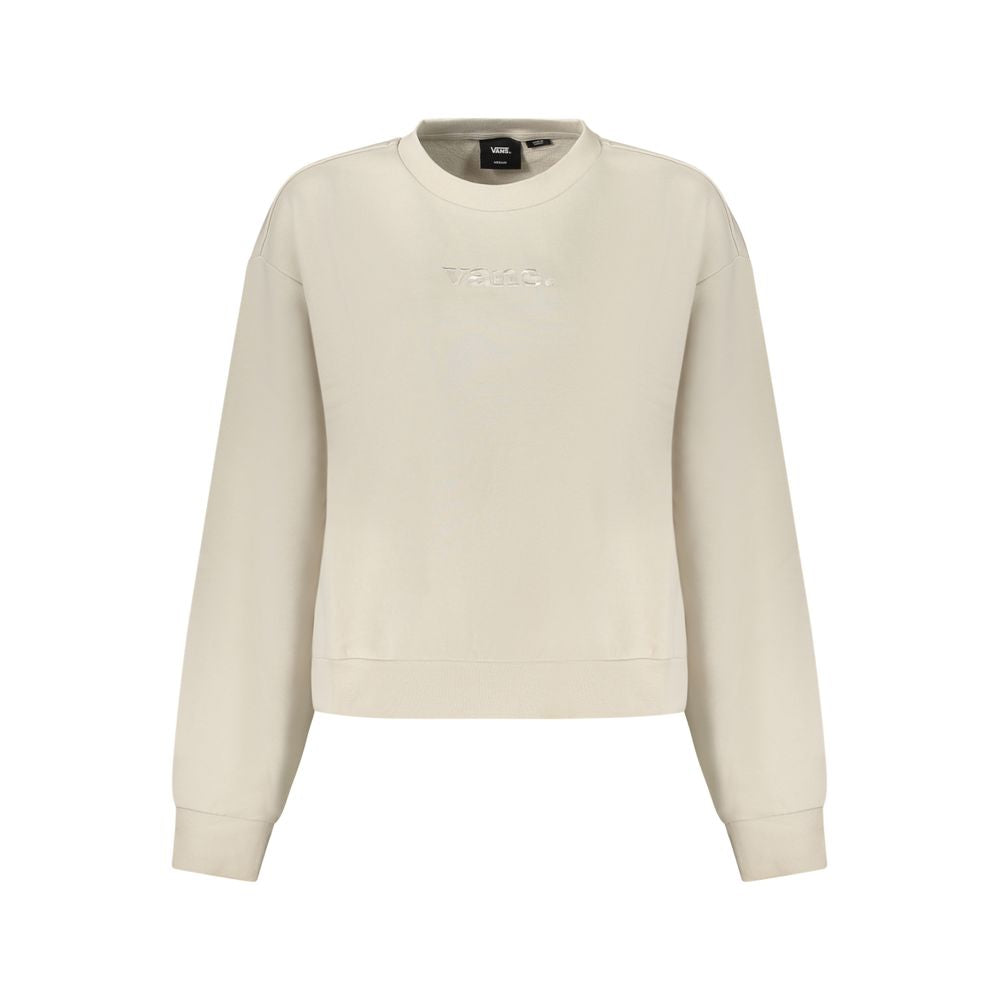 Vans Vans Beige Cotton Women Sweater (Italian Size WOMEN: XS, nan: nan, nan: nan)