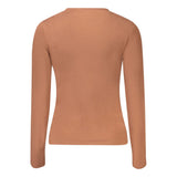 Guess Jeans Brown Cotton Women T-Shirt