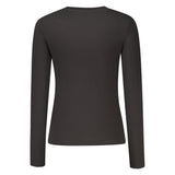 Guess Jeans Black Cotton Women T-Shirt