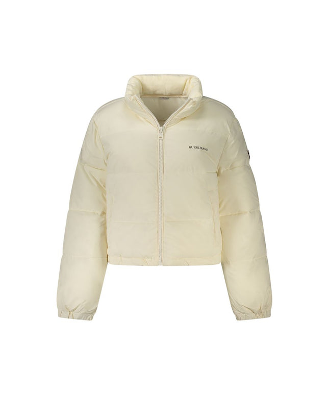 Guess Jeans White Polyester Women Jacket