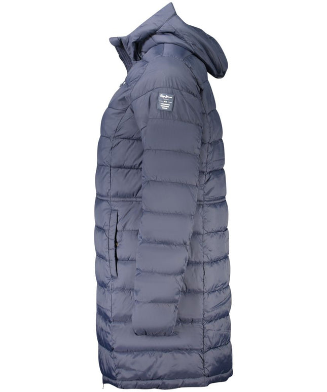 Pepe Jeans Blue Polyamide Women Jacket