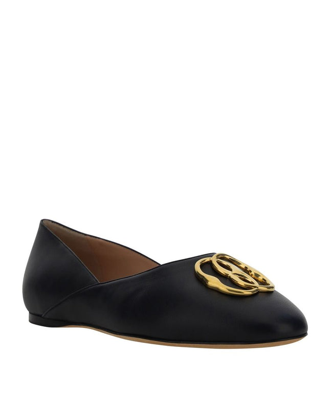 Bally Leather Ballerina Flats