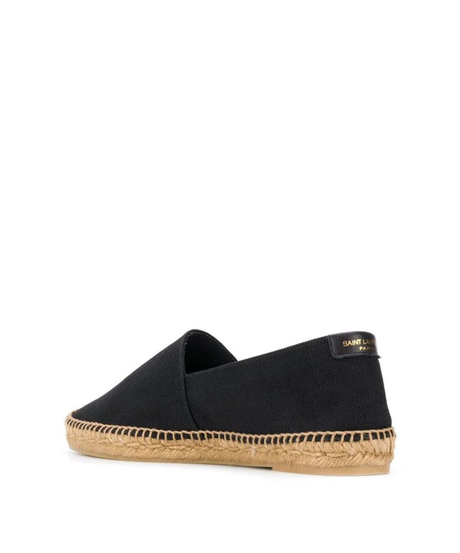 Saint Laurent Canvas Logo Espadrilles