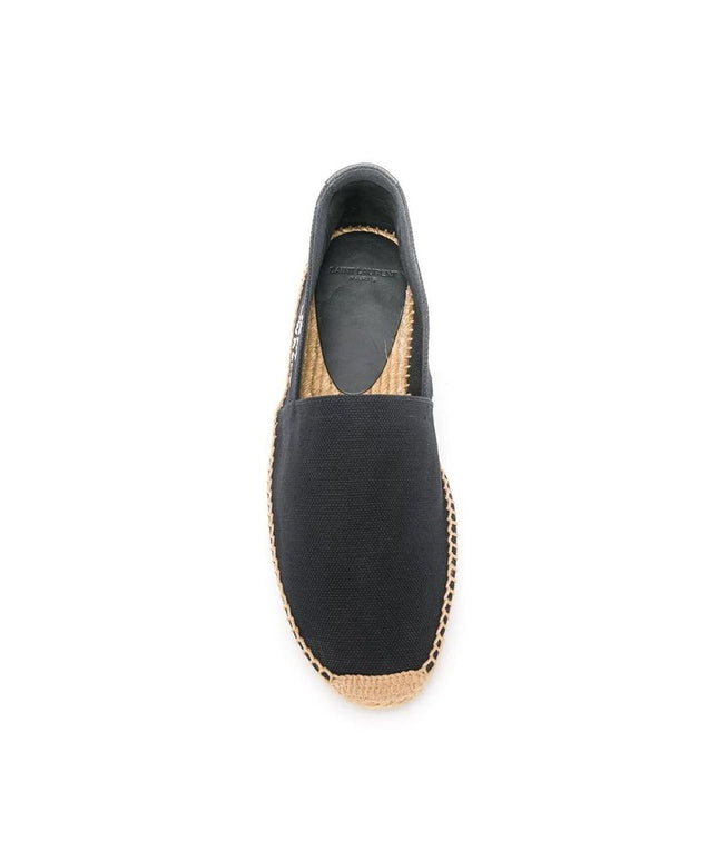 Saint Laurent Canvas Logo Espadrilles