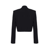 PINKO Black Polyester Women Blazer