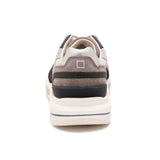 D.A.T.E Beige Leather Sneaker