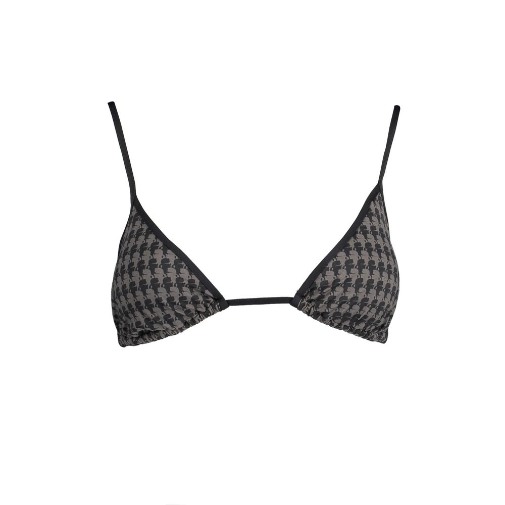 Karl Lagerfeld Karl Lagerfeld Black Elastane Swimwear (Italian Size WOMEN: XS, nan: nan, nan: nan)