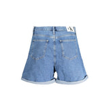 Calvin Klein Blue Cotton Short