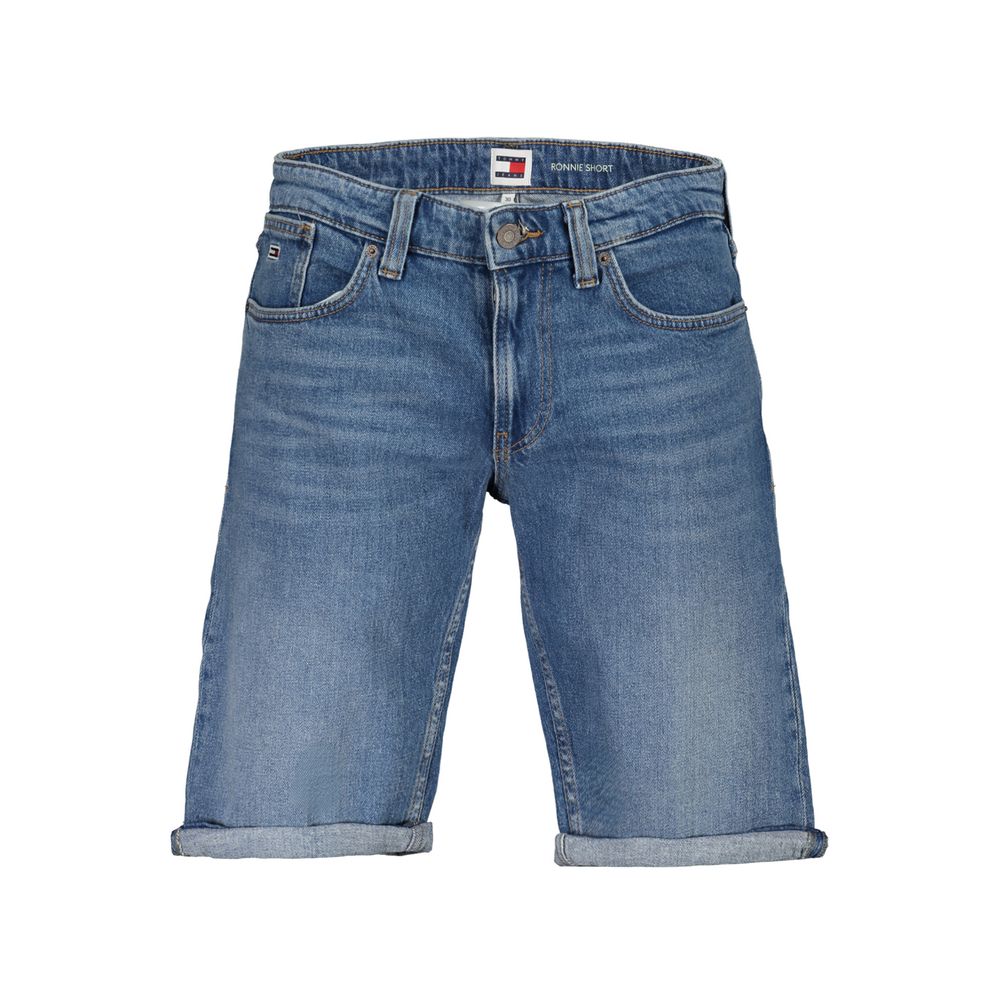 Tommy Hilfiger Tommy Hilfiger Blue Cotton Short (Waist Size: W28, nan: nan, nan: nan)