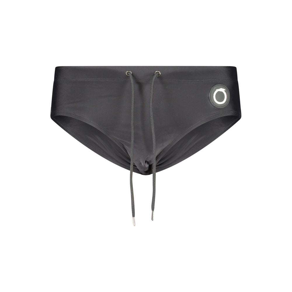 Trussardi Trussardi Black Elastane Swimwear (Italian Size MEN: S, nan: nan, nan: nan)