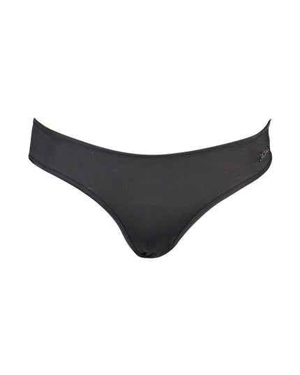 Karl Lagerfeld Black Elastane Swimwear