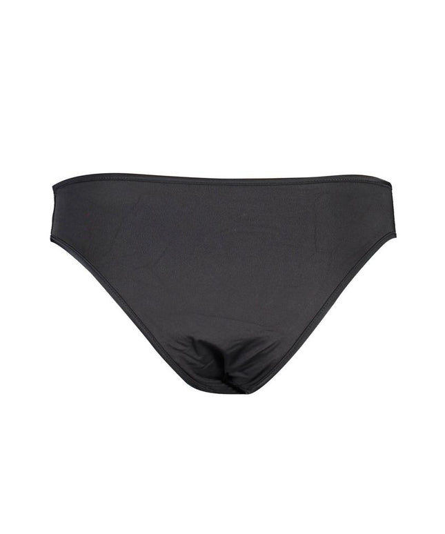 Karl Lagerfeld Black Elastane Swimwear
