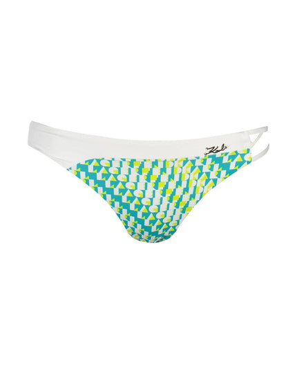 Karl Lagerfeld Green Elastane Swimwear