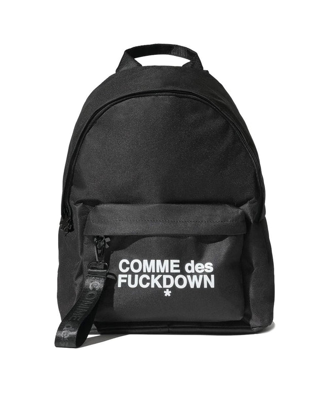 Comme Des Fuckdown Black Polyester Backpack