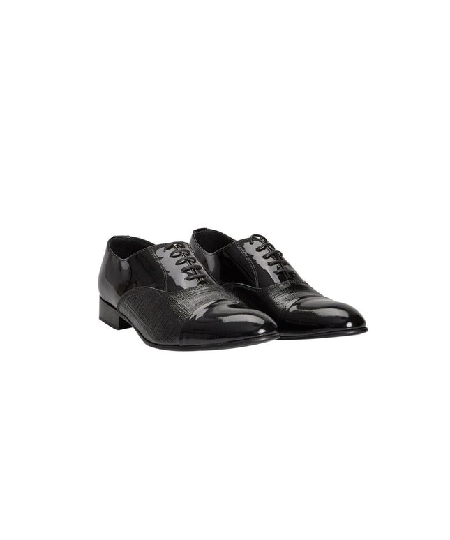 Roberto Pepe Luxury Black Calfskin Men Loafer